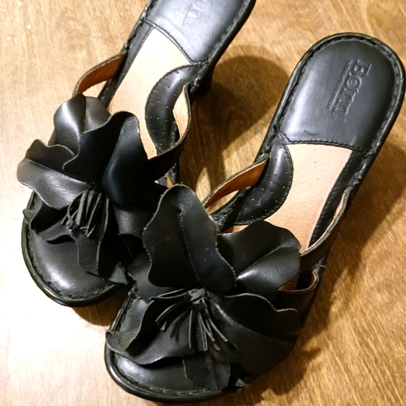 BORN Leather Mules - Picture 6 of 6